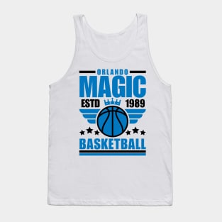 Orlando Magic 1989 Basketball Retro Tank Top